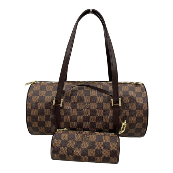 ルイ・ヴィトン LOUIS VUITTON パピヨンGM N51303 ブラウン ダミエキャンバス レディース ハンドバッグ