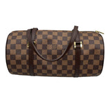 ルイ・ヴィトン LOUIS VUITTON パピヨンGM N51303 ブラウン ダミエキャンバス レディース ハンドバッグ