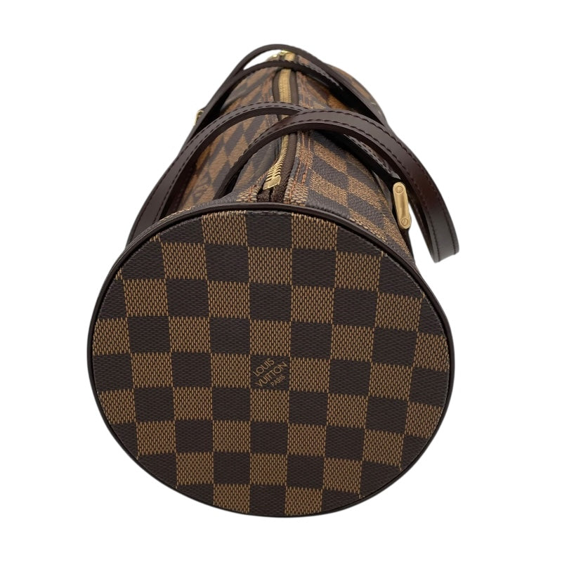 ルイ・ヴィトン LOUIS VUITTON パピヨンGM N51303 ブラウン ダミエキャンバス レディース ハンドバッグ