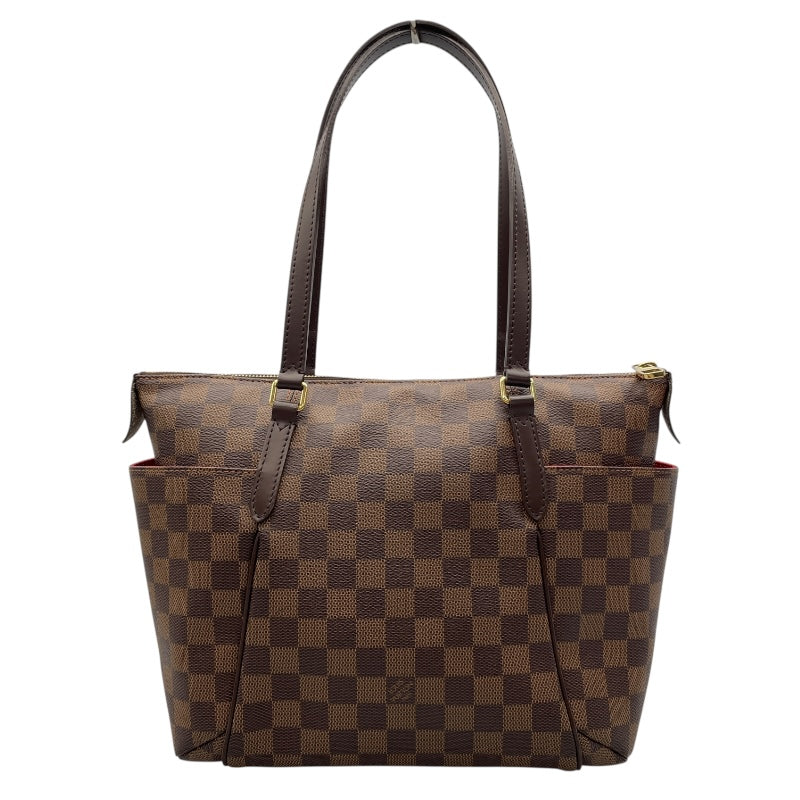 ルイ・ヴィトン LOUIS VUITTON トータリーPM N41282 ダミエ・エベヌ ダミエ・エベヌ レディース トートバッグ