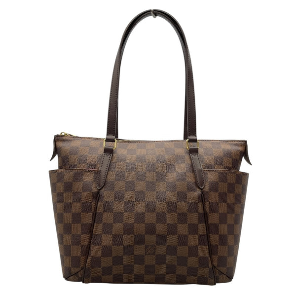 ルイ・ヴィトン LOUIS VUITTON トータリーPM N41282 ダミエ・エベヌ ダミエ・エベヌ レディース トートバッグ