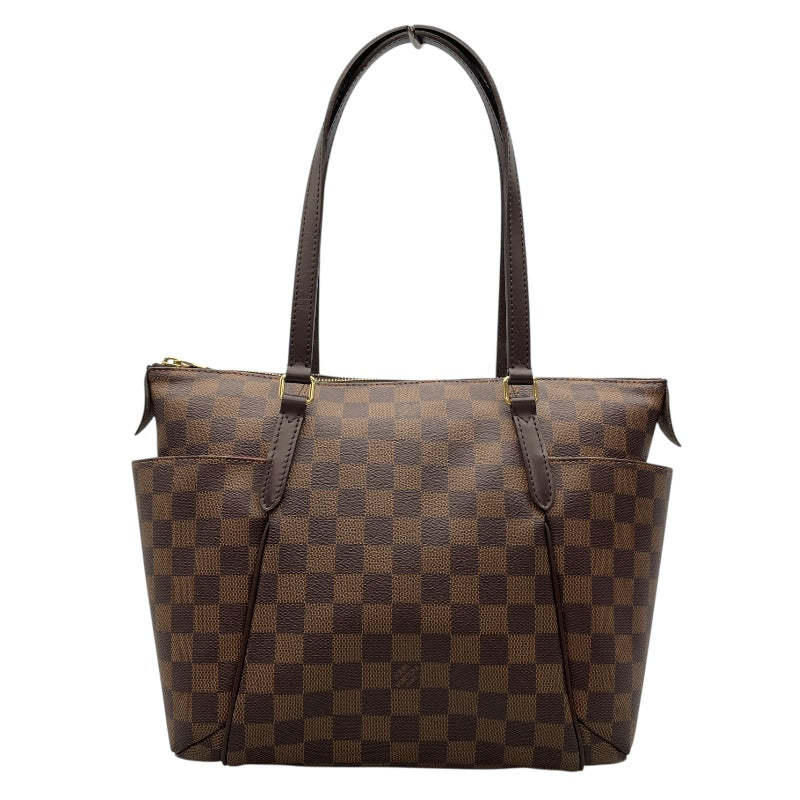ルイ・ヴィトン LOUIS VUITTON トータリーPM N41282 ダミエ・エベヌ ダミエ・エベヌ レディース トートバッグ