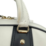 クリスチャン・ディオール Christian Dior ヴァイブスモールボウリングバッグ M6209OOBR ホワイト レザー レディース ショルダーバッグ
