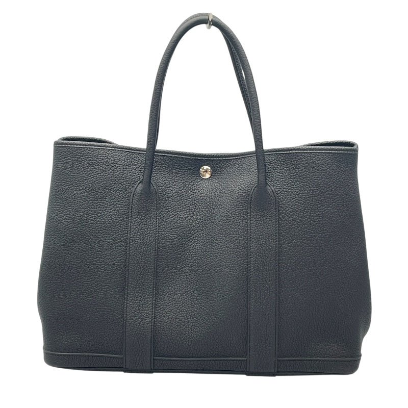 エルメス HERMES ガーデンパーティPM A刻 ブラック シルバー金具