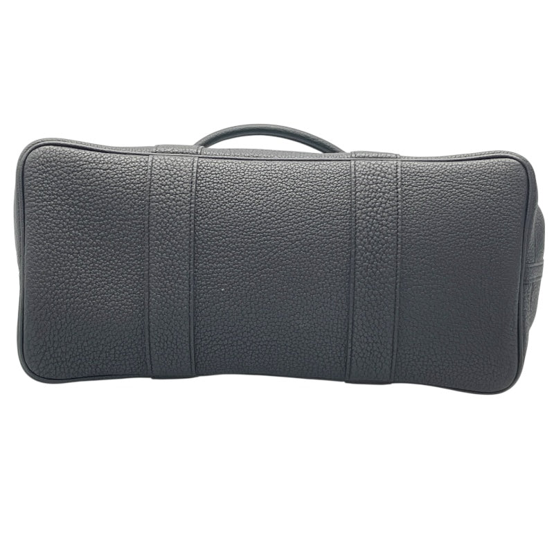 エルメス HERMES ガーデンパーティPM A刻 ブラック シルバー金具