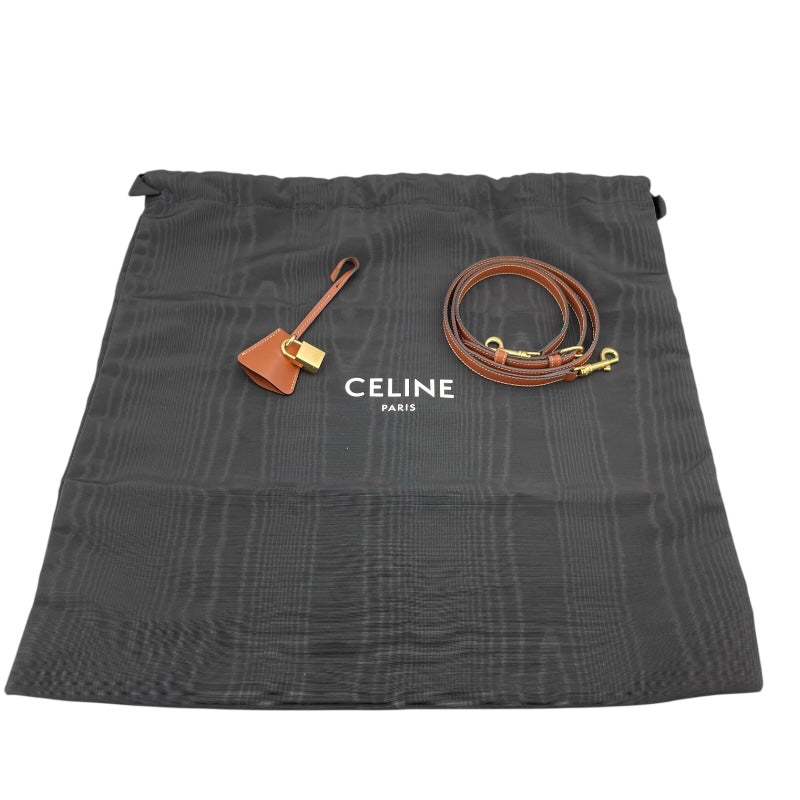 セリーヌ CELINE ホリゾンタルカバ　 ブラウン トリオンフキャンバス　 レディース ショルダーバッグ