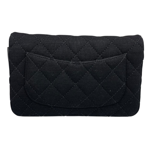 シャネル CHANEL マトラッセチェーンショルダー 17番台 ブラック SV金具 キャンバス/カーフ レディース ショルダーバッグ