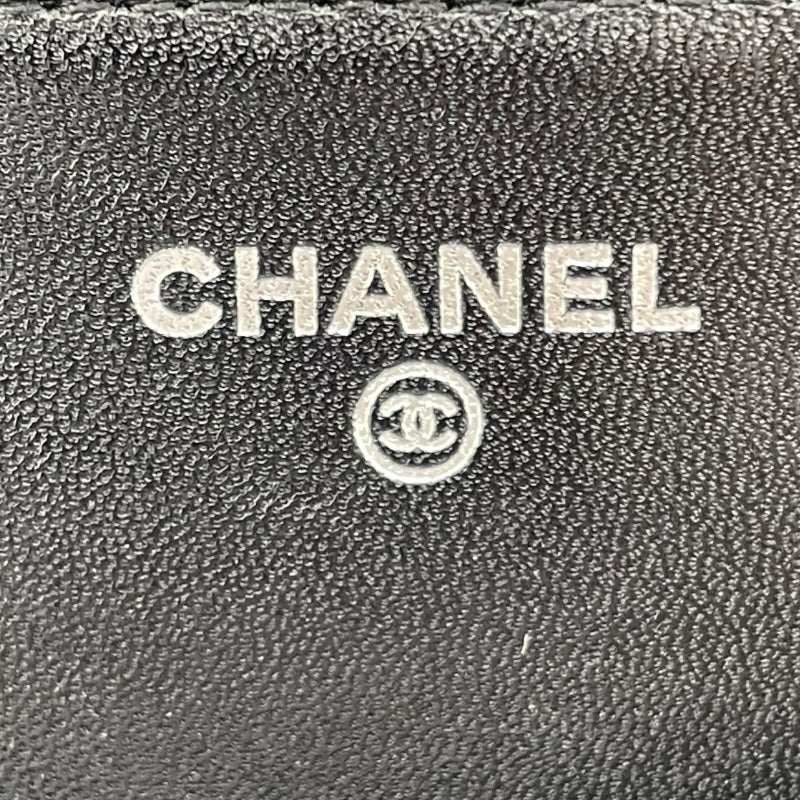 シャネル CHANEL マトラッセチェーンショルダー 17番台 ブラック SV金具 キャンバス/カーフ レディース ショルダーバッグ