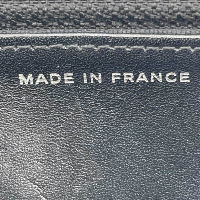 シャネル CHANEL マトラッセチェーンショルダー 17番台 ブラック SV金具 キャンバス/カーフ レディース ショルダーバッグ