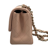 シャネル CHANEL ミニマトラッセ17 A35200 ピンク/ブラック GD金具 ラムスキン レディース ショルダーバッグ