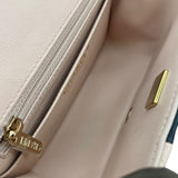 シャネル CHANEL ミニマトラッセ17 A35200 ピンク/ブラック GD金具 ラムスキン レディース ショルダーバッグ