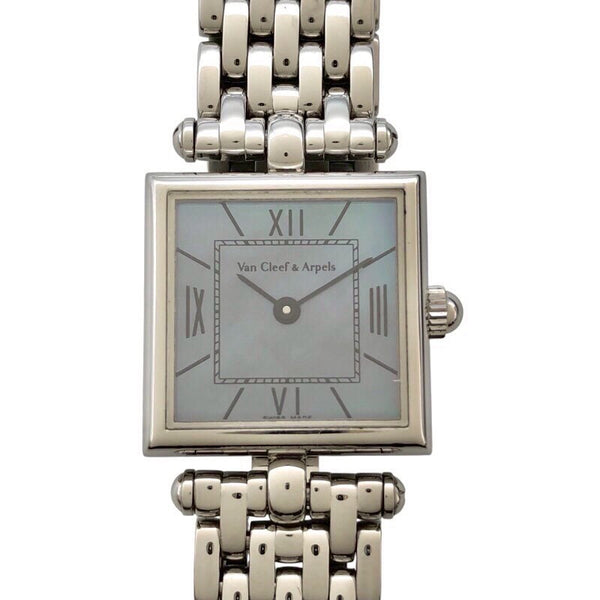 ヴァンクリーフ＆アーペル Van Cleef & Arpels クラシックスクエア　ブルーシェル ブルーシェル SS レディース 腕時計 2300043800758_600x600_crop_cen
