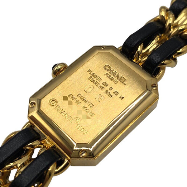 シャネル CHANEL プルミエールL H0001 GP レディース 腕時計
