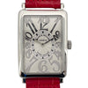 フランク・ミュラー FRANCK MULLER ロングアイランド レリーフ 1002QZREL シルバー SS メンズ 腕時計