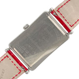 フランク・ミュラー FRANCK MULLER ロングアイランド レリーフ 1002QZREL シルバー SS メンズ 腕時計