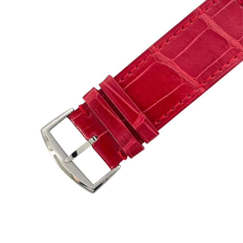 フランク・ミュラー FRANCK MULLER ロングアイランド レリーフ 1002QZREL シルバー SS メンズ 腕時計