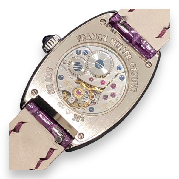 フランク・ミュラー FRANCK MULLER トノウカーベックスプティ 2500MC シルバー K18WG レディース 腕時計