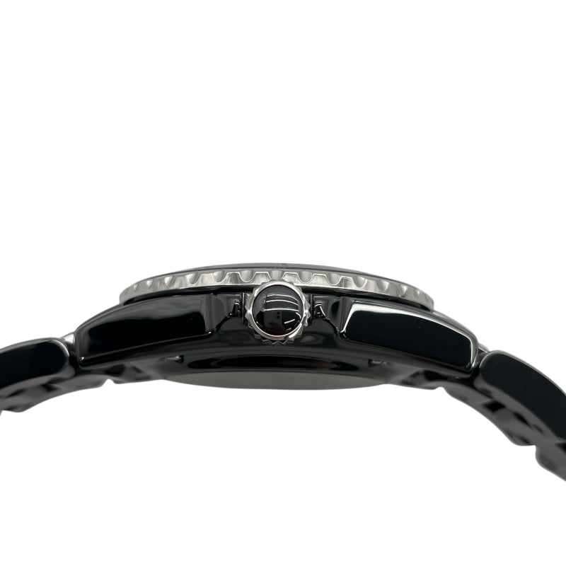 シャネル CHANEL J12 38MM H5702 ブラック セラミック/SS メンズ