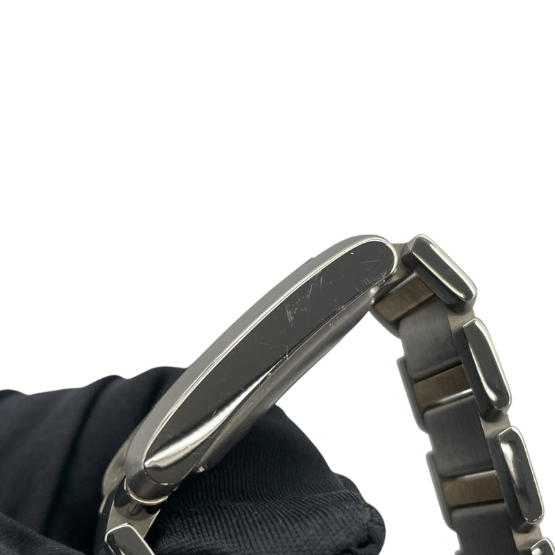 カルティエ Cartier タンクフランセーズLM W51005Q4 ホワイト K18YG/SS メンズ 腕時計
