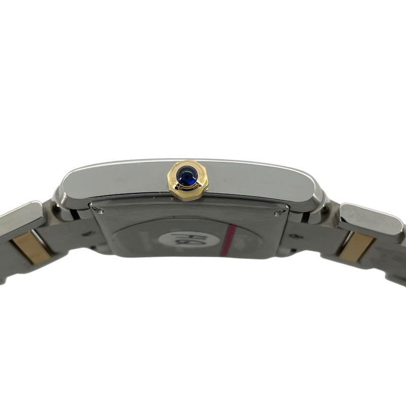 カルティエ Cartier タンクフランセーズLM W51005Q4 ホワイト K18YG/SS メンズ 腕時計