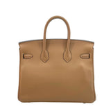 エルメス HERMES バーキン25 Y刻 ベージュドゥワイマール/SV金具 スイフト レディース ハンドバッグ