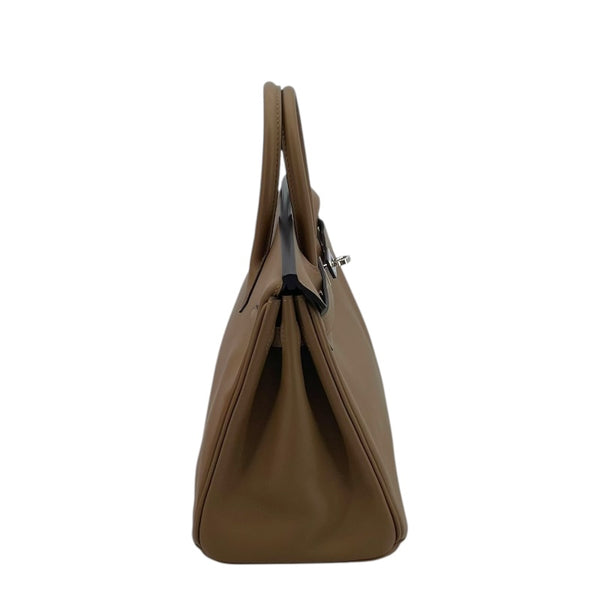 エルメス HERMES バーキン25 Y刻 ベージュドゥワイマール/SV金具 スイフト レディース ハンドバッグ