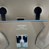 エルメス HERMES バーキン25 Y刻 ベージュドゥワイマール/SV金具 スイフト レディース ハンドバッグ