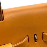 エルメス HERMES エールバッグジップアドPM Z刻 ライム/ナチュラル SV金具 トワル/ハンター レディース リュック・デイパック