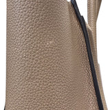 セリーヌ CELINE ラゲージマイクロショッパー ベージュ ドラムドカーフ レディース ハンドバッグ