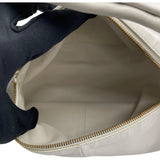 ボッテガ・ヴェネタ BOTTEGA VENETA ダブルノット ホワイト レザー レディース ハンドバッグ