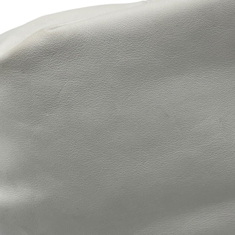 ボッテガ・ヴェネタ BOTTEGA VENETA ダブルノット ホワイト レザー レディース ハンドバッグ