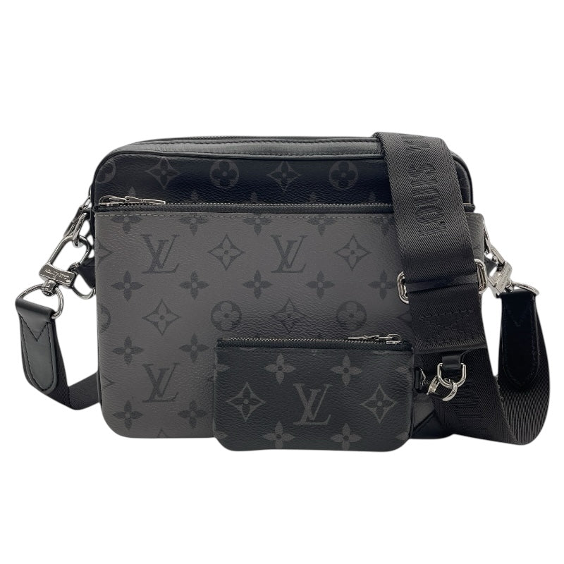 ルイ・ヴィトン LOUIS VUITTON トリオ・メッセンジャー M69443 ブラック モノグラム・エクリプス メンズ メッセンジャーバッグ