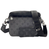 ルイ・ヴィトン LOUIS VUITTON トリオ・メッセンジャー M69443 ブラック モノグラム・エクリプス メンズ メッセンジャーバッグ