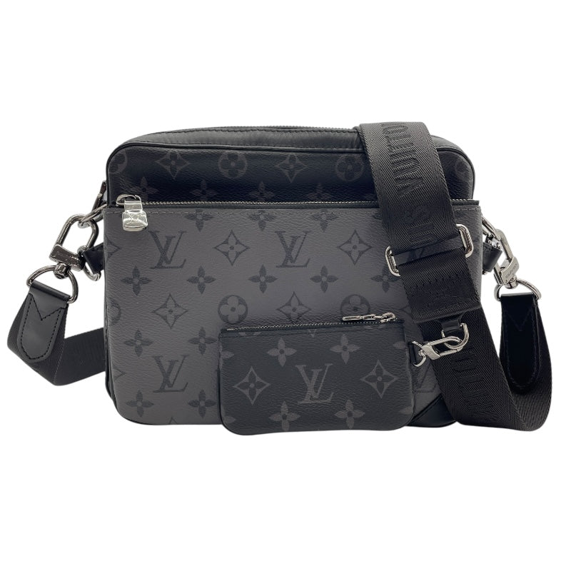 ルイ・ヴィトン LOUIS VUITTON トリオ・メッセンジャー M69443 ブラック モノグラム・エクリプス メンズ メッセンジャーバッグ