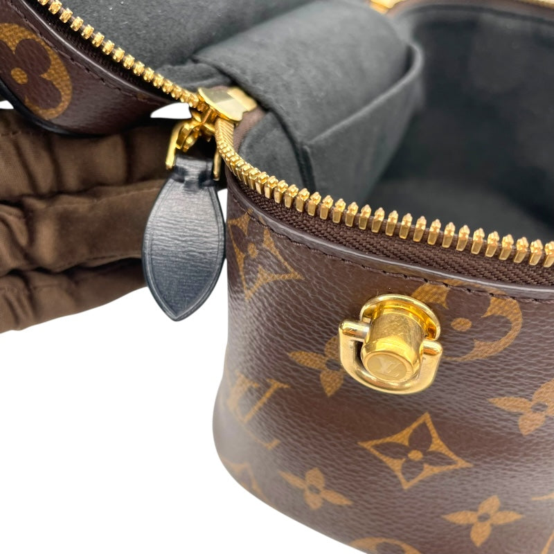 ルイ・ヴィトン LOUIS VUITTON ヴァニティNV PM M45165 ブラウン モノグラム・リバース レディース ショルダーバッグ