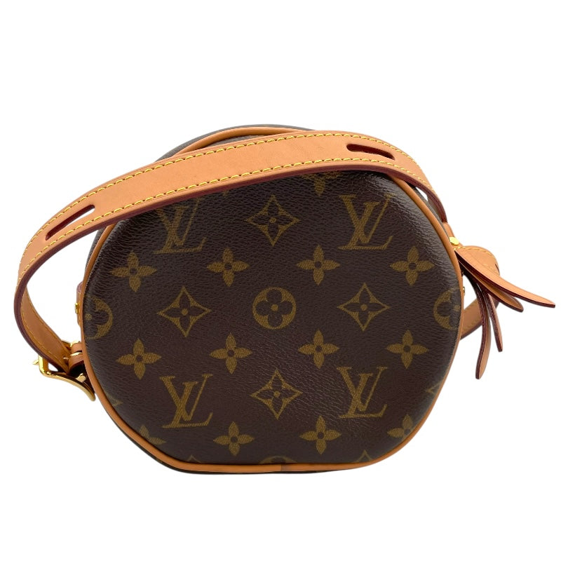 ルイ・ヴィトン LOUIS VUITTON ボワット・シャポー・スープルPM M45578 ブラウン モノグラム・キャンバス レディース ショルダーバッグ