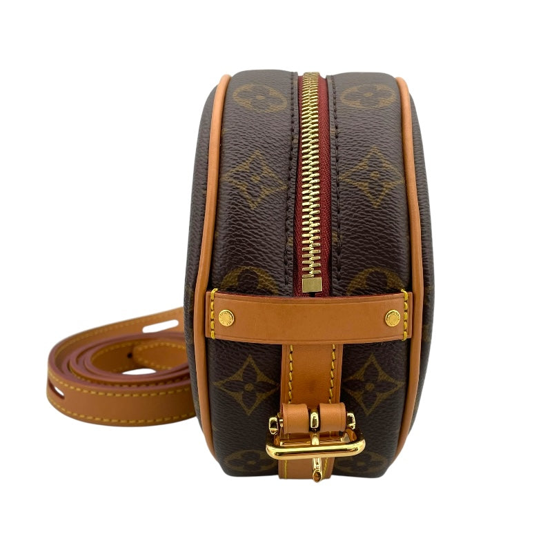 ルイ・ヴィトン LOUIS VUITTON ボワット・シャポー・スープルPM M45578 ブラウン モノグラム・キャンバス レディース ショルダーバッグ