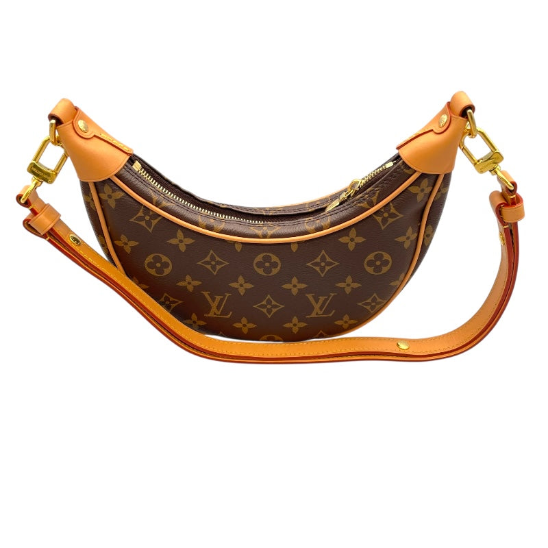 ルイ・ヴィトン LOUIS VUITTON ループ  M81098 ブラウン モノグラム レディース ショルダーバッグ