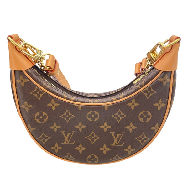 ルイ・ヴィトン LOUIS VUITTON ループ  M81098 ブラウン モノグラムキャンバス レディース ショルダーバッグ