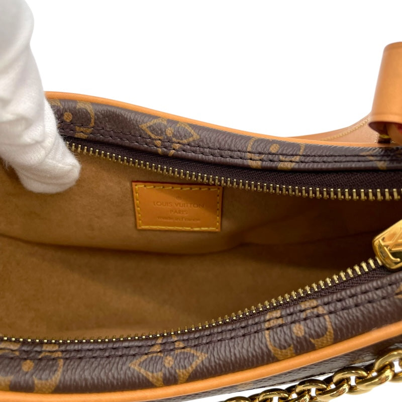 ルイ・ヴィトン LOUIS VUITTON ループ ブラウン モノグラム
