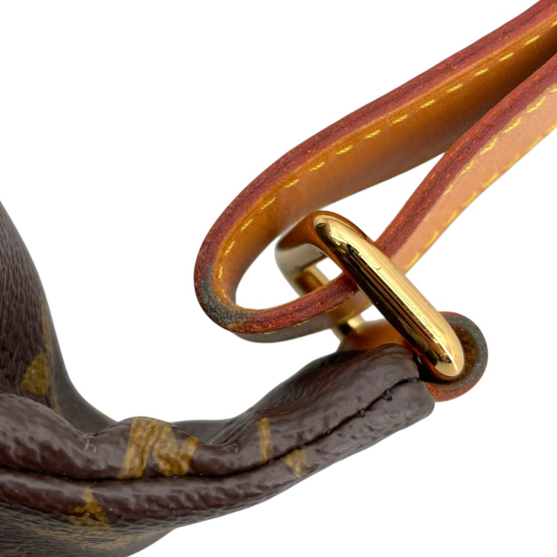 ルイ・ヴィトン LOUIS VUITTON バムバッグ M43644 ブラウン モノグラム・キャンバス ユニセックス ボディバッグ