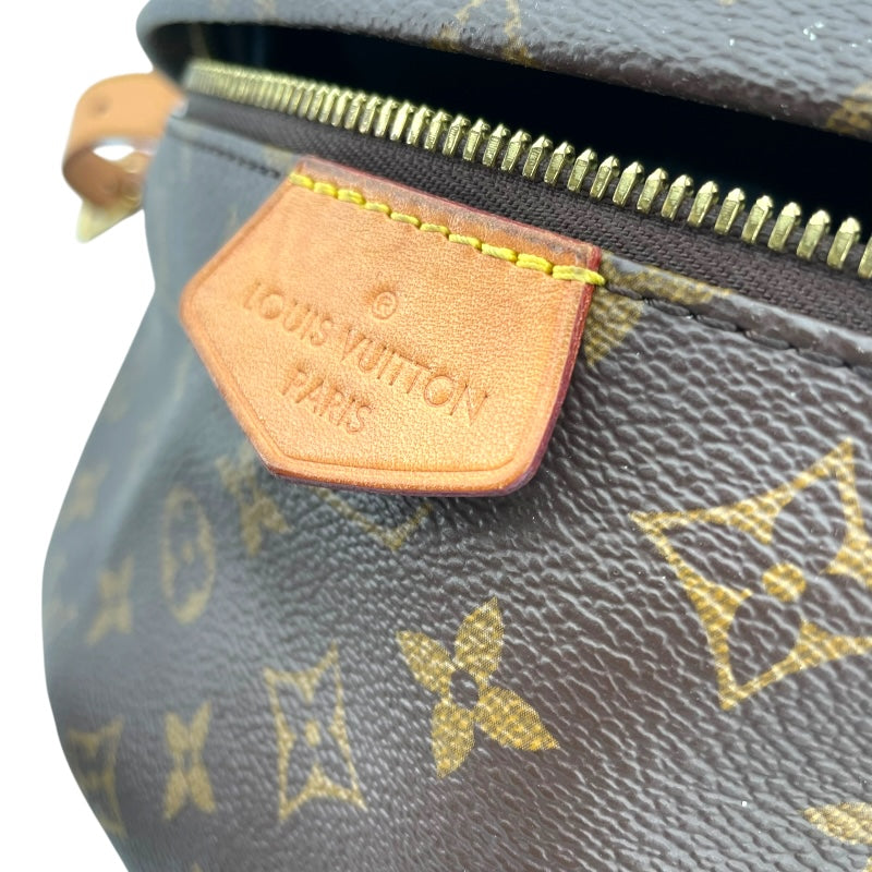 ルイ・ヴィトン LOUIS VUITTON バムバッグ M43644 ブラウン モノグラム・キャンバス ユニセックス ボディバッグ