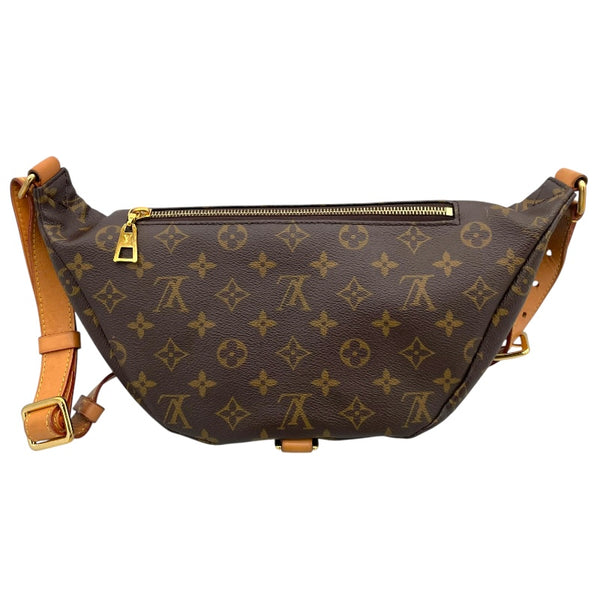 ルイ・ヴィトン LOUIS VUITTON バムバッグ M43644 ブラウン モノグラム・キャンバス ユニセックス ボディバッグ