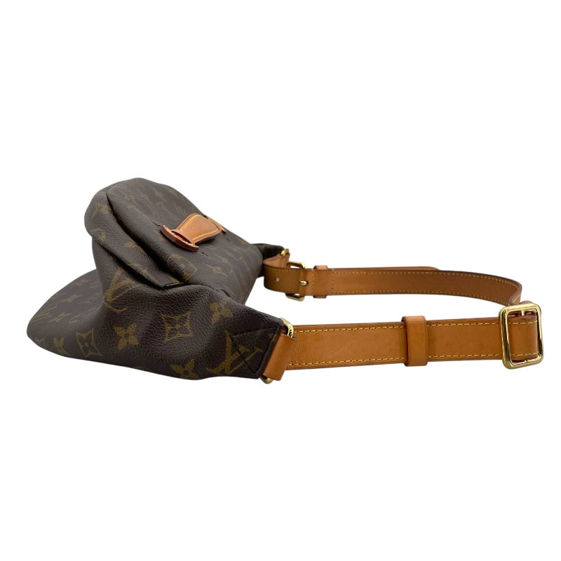 ルイ・ヴィトン LOUIS VUITTON バムバッグ M43644 ブラウン モノグラム・キャンバス ユニセックス ボディバッグ