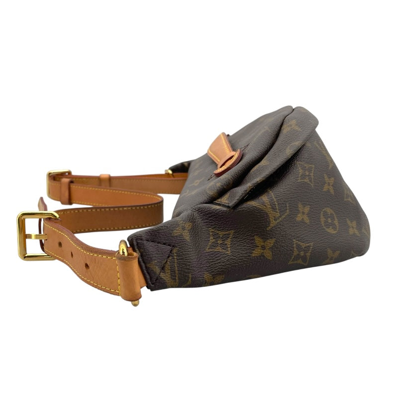 ルイ・ヴィトン LOUIS VUITTON バムバッグ M43644 ブラウン モノグラム・キャンバス ユニセックス ボディバッグ