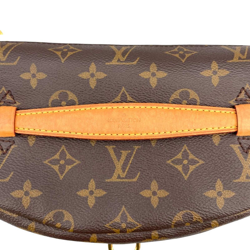 ルイ・ヴィトン LOUIS VUITTON バムバッグ M43644 ブラウン モノグラム・キャンバス ユニセックス ボディバッグ