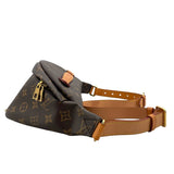 ルイ・ヴィトン LOUIS VUITTON バムバッグ M43644 ブラウン モノグラム・キャンバス ユニセックス ボディバッグ