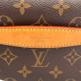 ルイ・ヴィトン LOUIS VUITTON バムバッグ M43644 ブラウン モノグラム・キャンバス ユニセックス ボディバッグ