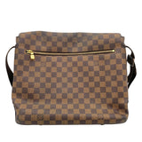 ルイ・ヴィトン LOUIS VUITTON ブルックリンMM N51211 ブラウン ダミエ・キャンバス メンズ ショルダーバッグ