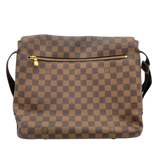 ルイ・ヴィトン LOUIS VUITTON ブルックリンMM N51211 ブラウン ダミエ・キャンバス メンズ ショルダーバッグ